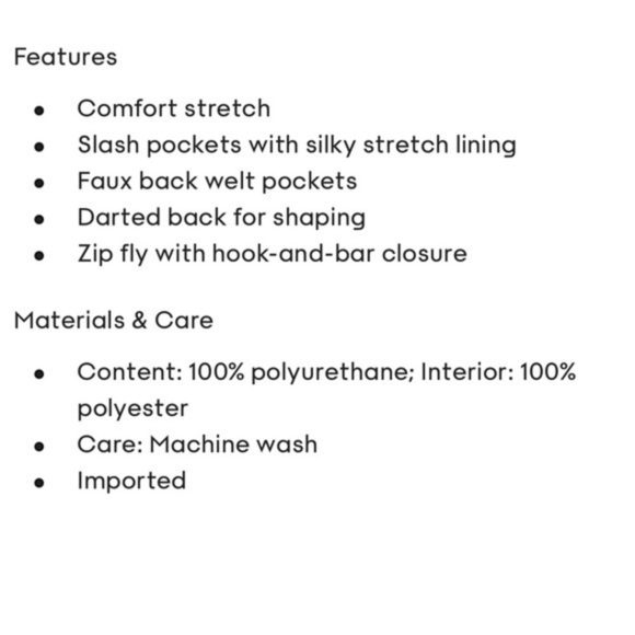 Aritzia vegan leather command pants - Picture 11 of 11